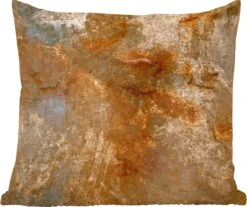 Sierkussens - Kussentjes Woonkamer - 50x50 Cm - Roest - Goud - Brons