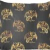 Sierkussens - Kussentjes Woonkamer - 45x45 Cm - Patronen - Draak - Goud - Zwart 2 Sierkussens - Kussentjes Woonkamer - 45x45 Cm - Patronen - Draak - Goud - Zwart -Pillowmonkey 1200x1007 72