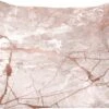 Sierkussens - Kussentjes Woonkamer - 40x40 Cm - Marmer - Oud Roze - Roze