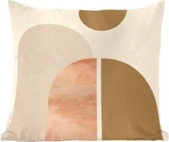 Sierkussen - Abstract Design - Multicolor - 60 Cm X 60 Cm