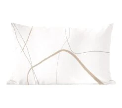 Sierkussens - Kussentjes Woonkamer - 60x40 Cm - Abstract - Minimalisme - Line Art