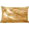 Sierkussens - Kussen - Een Gouden Achtergrond Met Glitters - 50x30 Cm - Kussen Van Katoen