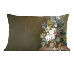 Sierkussens - Kussentjes Woonkamer - 50x30 Cm - Bloemen - Eelke Jelles Eelkema - Oude Meesters