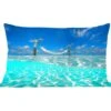 Sierkussens - Kussen - Het Lichtblauwe Water Met Een Hangmat Bij De Indische Oceaan - 50x30 Cm - Kussen Van Katoen 2 Sierkussens - Kussen - Het Lichtblauwe Water Met Een Hangmat Bij De Indische Oceaan - 50x30 Cm - Kussen Van Katoen -Pillowmonkey 1200x1053 67