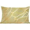Sierkussens - Kussentjes Woonkamer - 50x30 Cm - Gouden Golven Op Een Groene Achtergrond -Pillowmonkey 1200x1053 83