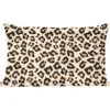 Sierkussens - Kussentjes Woonkamer - 50x30 Cm - Dierenprint - Panter - Roze - Wit -Pillowmonkey 1200x1053 90