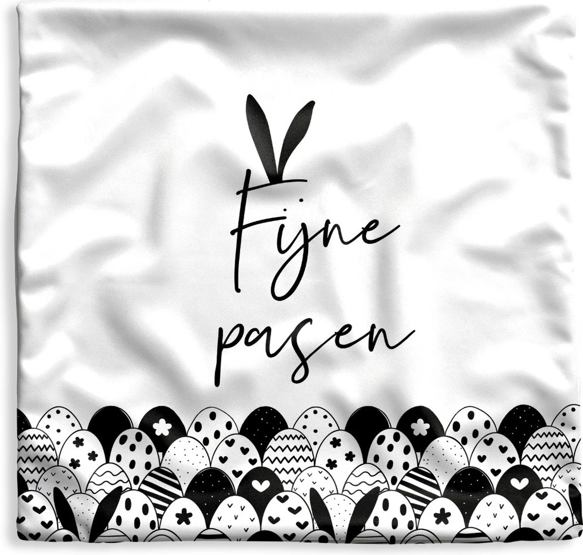 Kussenhoes 40x40 Cm - Fijne Pasen - Quotes - Spreuken - Pasen - Katoen / Polyester - Voor Binnen 3 Kussenhoes 40x40 Cm - Fijne Pasen - Quotes - Spreuken - Pasen - Katoen / Polyester - Voor Binnen