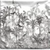 Kussenhoes 45x45 Cm - Jungle - Dieren - Zwart - Wit - Katoen / Polyester - Voor Binnen -Pillowmonkey 1200x1143 9