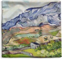 Kussenhoes 40x40 Cm - De Alpen - Vincent Van Gogh - Katoen / Polyester - Voor Binnen