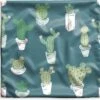 Kussenhoes 60x60 Cm - Zomer - Cactus - Blauw - Katoen / Polyester - Voor Binnen -Pillowmonkey 1200x1151 106