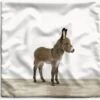 Kussenhoes 45x45 Cm - Dieren - Ezel - Grijs - Katoen / Polyester - Voor Binnen -Pillowmonkey 1200x1151 109
