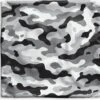 Kussenhoes 50x50 Cm - Zwart-wit Camouflage Patroon - Katoen / Polyester - Voor Binnen -Pillowmonkey 1200x1151 205