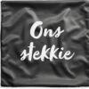 Kussenhoes 45x45 Cm - Liefde - Quotes - Ons Stekkie - Tekst - Thuis - Katoen / Polyester - Voor Binnen -Pillowmonkey 1200x1151 222