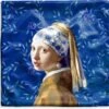 Kussenhoes 45x45 Cm - Meisje Met De Parel - Vermeer - Delfts Blauw - Katoen / Polyester - Voor Binnen -Pillowmonkey 1200x1151 24