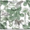 Kussenhoes 50x50 Cm - Luipaard - Bladeren - Patroon - Katoen / Polyester - Voor Binnen -Pillowmonkey 1200x1151 41