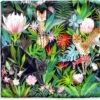 Kussenhoes 50x50 Cm - Jungle - Dieren - Bladeren - Bloemen - Katoen / Polyester - Voor Binnen -Pillowmonkey 1200x1152 10
