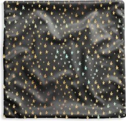 Kussenhoes 50x50 Cm - Patronen - Sterren - Goud - Katoen / Polyester - Voor Binnen