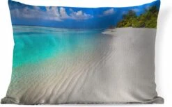 Sierkussens - Kussen - Uitzicht Vanaf Het Tropische Strand Op Het Azuurblauwe Water - 50x30 Cm - Kussen Van Katoen 21 Sierkussens - Kussen - Uitzicht Vanaf Het Tropische Strand Op Het Azuurblauwe Water - 50x30 Cm - Kussen Van Katoen -Pillowmonkey 1200x747 21