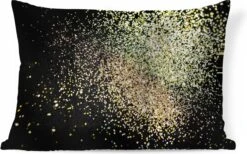 Sierkussens - Kussen - Gouden Glitters Op Een Zwarte Achtergrond - 50x30 Cm - Kussen Van Katoen 21 Sierkussens - Kussen - Gouden Glitters Op Een Zwarte Achtergrond - 50x30 Cm - Kussen Van Katoen -Pillowmonkey 1200x747 24