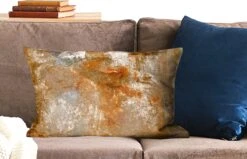 Kussenhoes 60x40 Cm - Goud - Roest - Abstract - Katoen / Polyester - Voor Binnen 9 Kussenhoes 60x40 Cm - Goud - Roest - Abstract - Katoen / Polyester - Voor Binnen -Pillowmonkey 1200x771 295