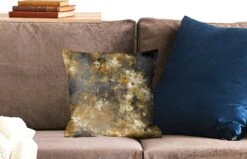 Sierkussens - Kussentjes Woonkamer - 40x40 Cm - Goud - Zwart - Abstract - Luxe 13 Sierkussens - Kussentjes Woonkamer - 40x40 Cm - Goud - Zwart - Abstract - Luxe -Pillowmonkey 1200x771 387