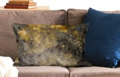 Sierkussens - Kussentjes Woonkamer - 60x40 Cm - Goud - Zwart - Abstract 10 Sierkussens - Kussentjes Woonkamer - 60x40 Cm - Goud - Zwart - Abstract -Pillowmonkey 1200x771 396