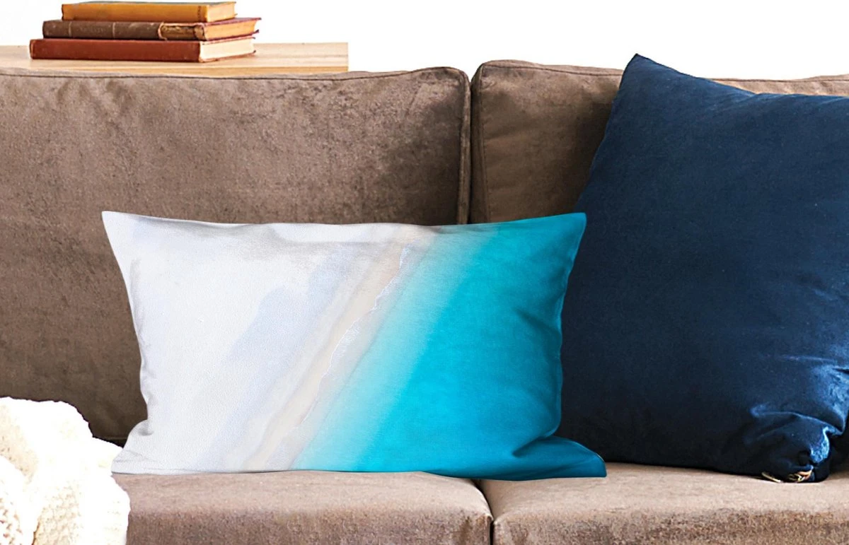 Sierkussens - Kussen - Luchtfoto Van Een Tropisch Strand In Griekenland - 50x30 Cm - Kussen Van Katoen 4 Sierkussens - Kussen - Luchtfoto Van Een Tropisch Strand In Griekenland - 50x30 Cm - Kussen Van Katoen - Afbeelding 2