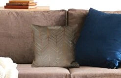 Sierkussens - Kussentjes Woonkamer - 40x40 Cm - Patronen - Luxe - Groen - Brons -Pillowmonkey 1200x771 446