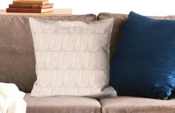 Kussenhoes 50x50 Cm - Zomer - Bogen - Wit - Katoen / Polyester - Voor Binnen -Pillowmonkey 1200x771 55