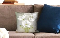 Sierkussens - Kussentjes Woonkamer - 40x40 Cm - Bloemen - Stilleven - Klaproos - Wit - Botanisch 9 Sierkussens - Kussentjes Woonkamer - 40x40 Cm - Bloemen - Stilleven - Klaproos - Wit - Botanisch -Pillowmonkey 1200x771 573