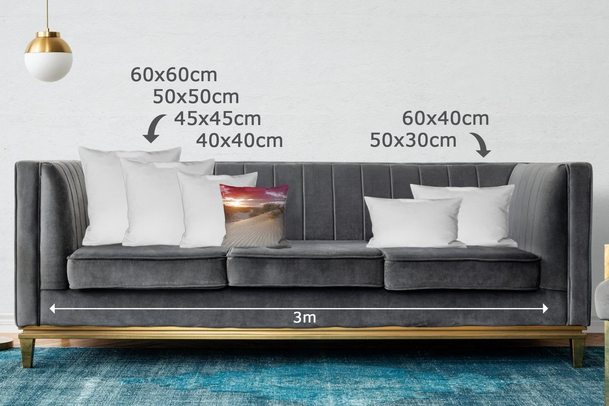 Kussenhoes 40x40 Cm - Zonsondergang Bij Het Nederlandse Strand - Katoen / Polyester - Voor Binnen 8 Kussenhoes 40x40 Cm - Zonsondergang Bij Het Nederlandse Strand - Katoen / Polyester - Voor Binnen - Afbeelding 6