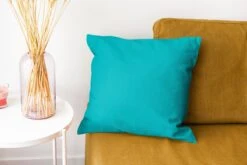 Kussenhoes 40x40 Cm - Blauw - Aqua - Patroon - Katoen / Polyester - Voor Binnen -Pillowmonkey 1200x800 1010