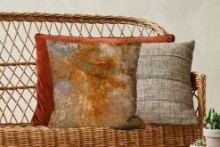 Kussenhoes 45x45 Cm - Roest - Goud - Brons - Katoen / Polyester - Voor Binnen -Pillowmonkey 1200x800 1035