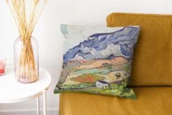 Kussenhoes 40x40 Cm - De Alpen - Vincent Van Gogh - Katoen / Polyester - Voor Binnen -Pillowmonkey 1200x800 1062