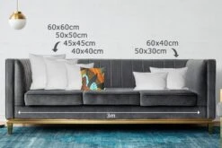 Kussenhoes 40x40 Cm - Bloemen - Bladeren - Patroon - Katoen / Polyester - Voor Binnen -Pillowmonkey 1200x800 1103