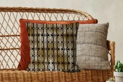 Kussenhoes 45x45 Cm - Patronen - Art Deco - Goud - Katoen / Polyester - Voor Binnen -Pillowmonkey 1200x800 1115