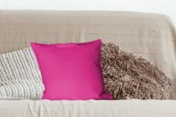 Kussenhoes 40x40 Cm - Fuchsia - Neon - Kleuren - Katoen / Polyester - Voor Binnen -Pillowmonkey 1200x800 1132
