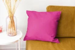 Kussenhoes 40x40 Cm - Fuchsia - Neon - Kleuren - Katoen / Polyester - Voor Binnen -Pillowmonkey 1200x800 1134