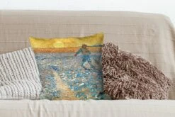 Kussenhoes 45x45 Cm - De Zaaier - Schilderij Van Vincent Van Gogh - Katoen / Polyester - Voor Binnen -Pillowmonkey 1200x800 1149