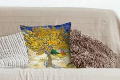 Kussenhoes 45x45 Cm - Moerbeiboom - Vincent Van Gogh - Katoen / Polyester - Voor Binnen -Pillowmonkey 1200x800 1186