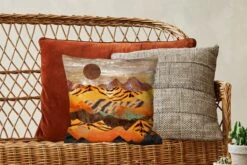 Kussenhoes 40x40 Cm - Tijgerprint - Goud - Marmer - Katoen / Polyester - Voor Binnen -Pillowmonkey 1200x800 1223