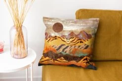 Kussenhoes 40x40 Cm - Tijgerprint - Goud - Marmer - Katoen / Polyester - Voor Binnen -Pillowmonkey 1200x800 1224