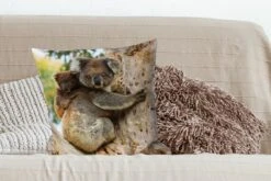Kussenhoes 50x50 Cm - Koala's - Kind - Boom - Kinderen - Jongetje - Meiden - Katoen / Polyester - Voor Binnen -Pillowmonkey 1200x800 1229