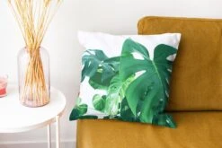 Kussenhoes 40x40 Cm - Enorme Botanische Bladeren Van De Gatenplant - Katoen / Polyester - Voor Binnen 12 Kussenhoes 40x40 Cm - Enorme Botanische Bladeren Van De Gatenplant - Katoen / Polyester - Voor Binnen -Pillowmonkey 1200x800 126