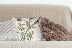 Kussenhoes 40x40 Cm - Vintage - Bladeren - Japans - Katoen / Polyester - Voor Binnen -Pillowmonkey 1200x800 128