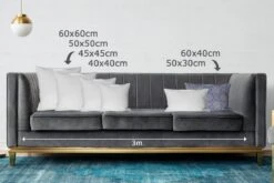 Kussenhoes 60x40 Cm - Mandala - Blauw - Patronen - Katoen / Polyester - Voor Binnen -Pillowmonkey 1200x800 135