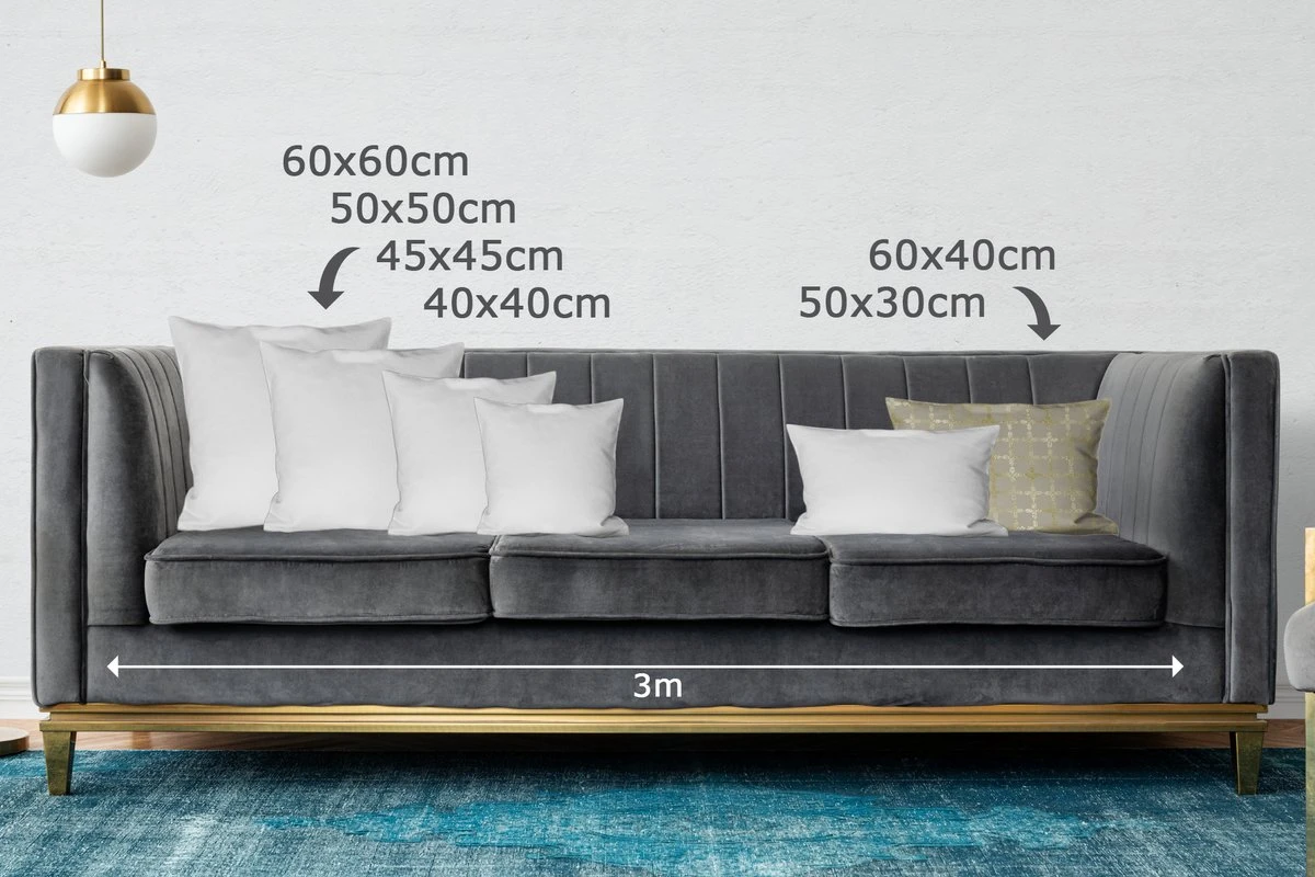 Sierkussens - Kussen - Luxe Patroon Van Lichtgouden Vierkanten Tegen Een Grijze Achtergrond - 60x40 Cm - Kussen Van Katoen 6 Sierkussens - Kussen - Luxe Patroon Van Lichtgouden Vierkanten Tegen Een Grijze Achtergrond - 60x40 Cm - Kussen Van Katoen - Afbeelding 4