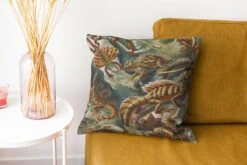 Sierkussens - Kussentjes Woonkamer - 40x40 Cm - Vintage - Kunst - Ernst Haeckel - Salamanders - Dieren -Pillowmonkey 1200x800 1379
