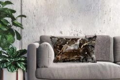 Sierkussens - Kussentjes Woonkamer - 60x40 Cm - Marmer - Goud - Glitter - Luxe -Pillowmonkey 1200x800 1383