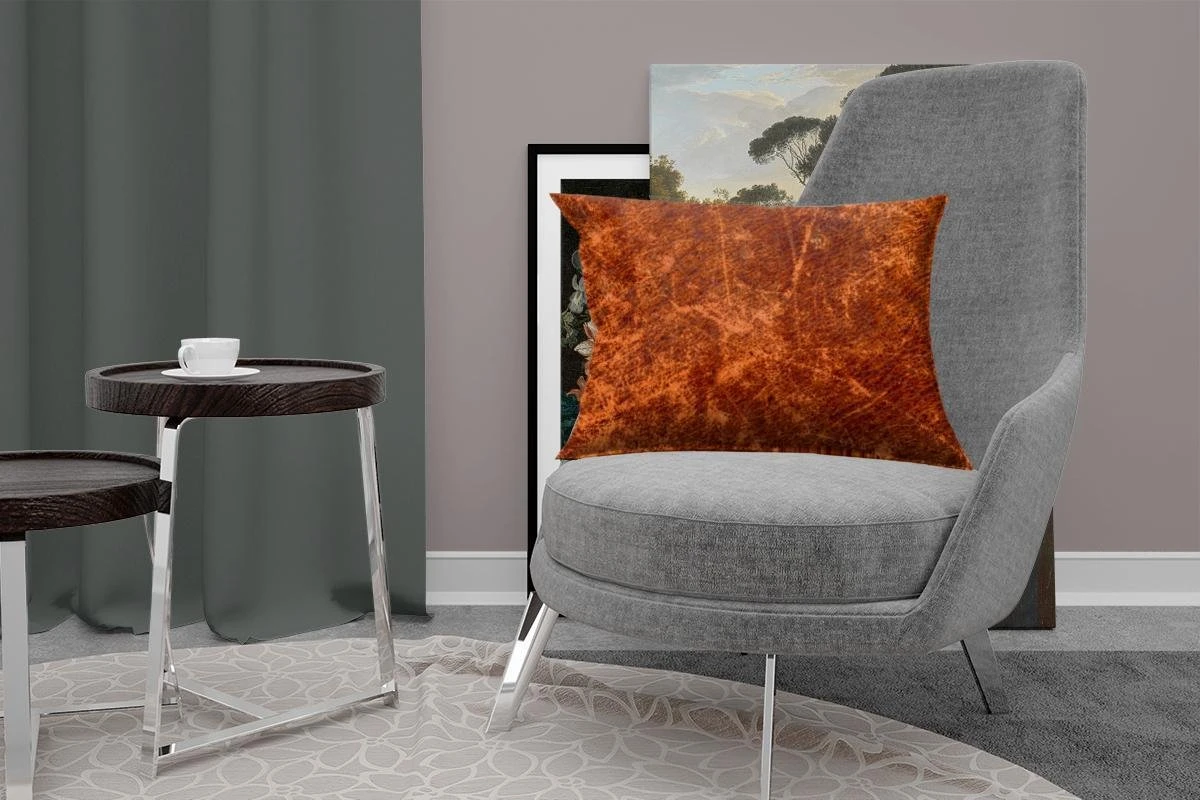 Sierkussens - Kussen - Een Oude Leder Textuur - 60x40 Cm - Kussen Van Katoen 6 Sierkussens - Kussen - Een Oude Leder Textuur - 60x40 Cm - Kussen Van Katoen - Afbeelding 4